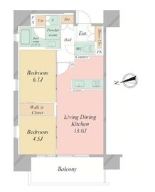 イニシア上野稲荷町 903 間取り図