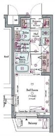 コンシェリア品川南 THE GRAND RESIDENCE 5階 間取り図