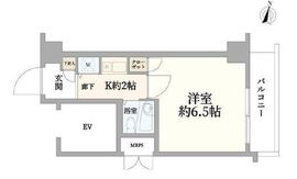クレッセント白金 1階 間取り図