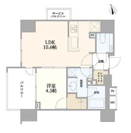 グランスイート渋谷桜丘町 12階 間取り図