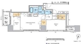MARKS横浜戸部 504 間取り図