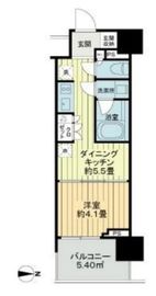 ライオンズ東京三ノ輪ミレス 3階 間取り図