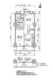 東雲キャナルコートCODAN 18-827 間取り図