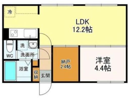 the10 TOYO 402 間取り図