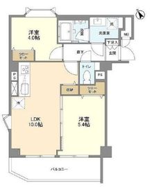 ミリアレジデンス中野弥生町 301 間取り図