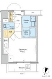 プラウドフラット西日暮里ディアージュ 301 間取り図