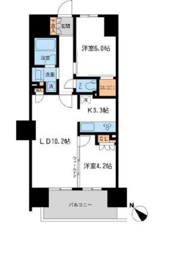 BLESS宮崎台 (ブレス宮崎台) 1304 間取り図