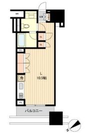 プロスペクトKALON三ノ輪 1004 間取り図
