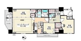 シティテラス横浜 ノース棟 9階 間取り図