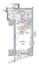コンシェリア池袋マスターズヴィラ 15階 間取り図