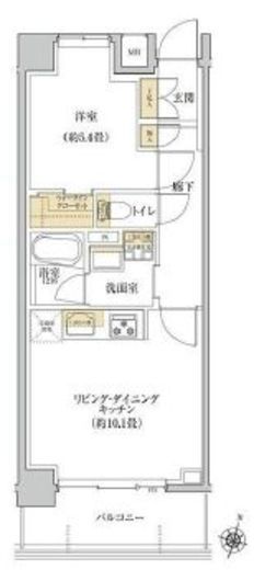 KNOCKS弥生台桜テラス (ノックス弥生台桜テラス) 410 間取り図