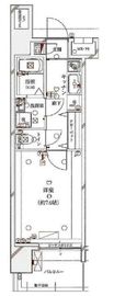 デュアレス早稲田 11階 間取り図