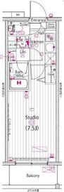 ガーラ・リバースクエア横濱南 10階 間取り図