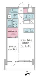 ドゥーエ西馬込Ⅱ 710 間取り図