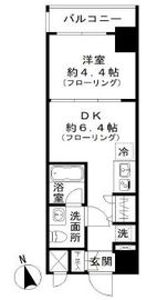 スパシエ大森 5階 間取り図