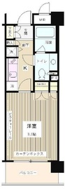 クラッサ元住吉 1階 間取り図