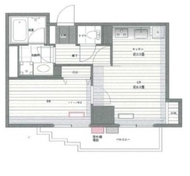ドゥーエ練馬 405 間取り図