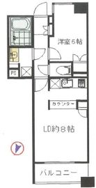 ファミール日本橋グランスイートプラザ 13階 間取り図