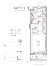 クレイシアIDZ祐天寺Ⅱ 3階 間取り図
