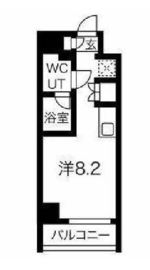 エルフォルテ品川フェリス 5階 間取り図