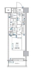 LEXE AZEST横濱関内 5階 間取り図