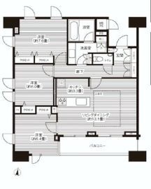 HF白金高輪レジデンス 1304 間取り図