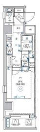 LEXE AZEST横濱関内 5階 間取り図