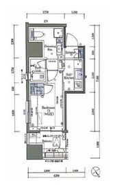 パークホームズ浜松町 7階 間取り図