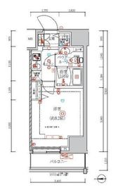 アルテシモクルセ 703 間取り図