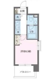 プライムアーバン早稲田 704 間取り図