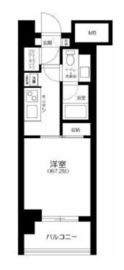 アトラス笹塚 4階 間取り図