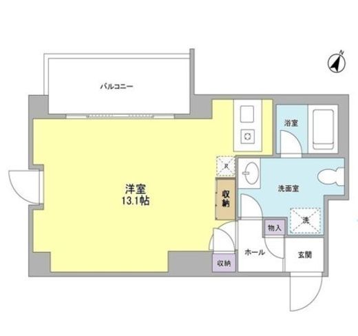 メゾン・ド・中目黒 201 間取り図