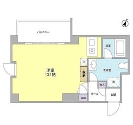 メゾン・ド・中目黒 201 間取り図