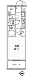 ROOTs Kikukawa (ルーツ菊川) 704 間取り図