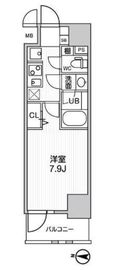 ROOTs Kikukawa (ルーツ菊川) 203 間取り図