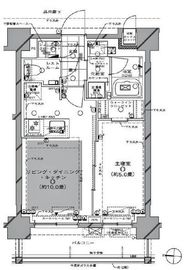 ピアース戸越公園 2階 間取り図