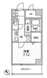 ROOTs Higashi Nagasaki (ルーツ東長崎) 804 間取り図