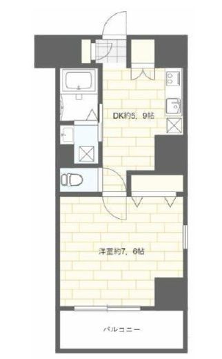 MLコート木場 10階 間取り図