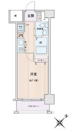 HF門前仲町レジデンス 1003 間取り図