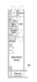 コンフォリアたまプラーザ 219 間取り図