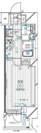レガリス亀戸 10階 間取り図