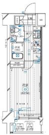 レガリス亀戸 10階 間取り図