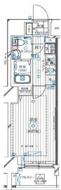 レガリス亀戸 13階 間取り図