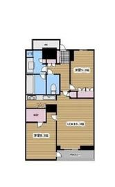 ザ・東京タワーズ シータワー 45階 間取り図