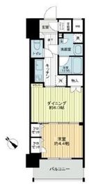 日神デュオステージ関内 7階 間取り図