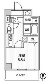 ROOTs Ryogoku (ルーツ両国) 402 間取り図