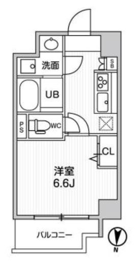 ROOTs Ryogoku (ルーツ両国) 203 間取り図