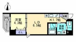 アルファレガロ亀戸 201 間取り図