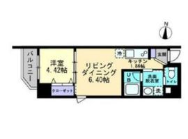 アルファレガロ亀戸 203 間取り図