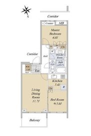 目白ガーデンヒルズ 5階 間取り図